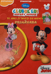 CLUBUL LUI MICKEY MOUSE TE JOCI SI INVETI CU MICKEY ! PRIMAVARA NR 10 foto