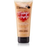 I Love Mango &amp; Papaya gel de dus exfoliant 200 ml