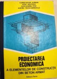 PROIECTAREA ECONOMICA A ELEMENTELOR DE CONSTRUCTII DIN BETON ARMAT,1979