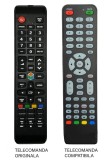 Telecomanda inlocuitoare compatibila pentru TV Nei Smart IR6121/00BF (74-1)
