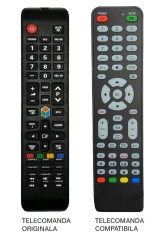 Telecomanda inlocuitoare compatibila pentru TV Nei Smart IR6121/00BF (74-1)