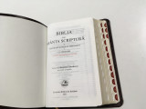 BIBLIA CORNILESCU- MARGINILE PAG. AURITE, CUVINTELE DOMNULUI IN ROSU, TRIMITERI