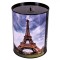 Pusculiță Metalică, Model Turnul Eiffel, Dimensiuni 12x15 cm, Fără Capac