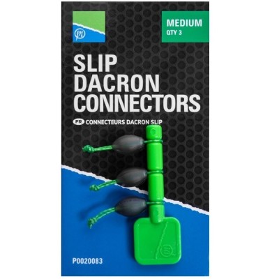 CONECTOR PRESTON SLIP DACRON CONNECTORS - Medium 3BUC/PLIC foto