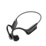 Cumpara ieftin Casti Sport DOOGEE BoneBeat Run, Negre, Open-Ear, Bone Conduction, IP66, Bluetooth, 10h Autonomie, Confort Sport