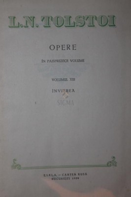 OPERE IN PAISPREZECE VOLUME foto