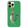 Husa compatibila cu Apple iPhone 12 / iPhone 12 Pro, Viceversa, model King Julian Madagascar, Silicon, TPU, Transparent, Carcasa
