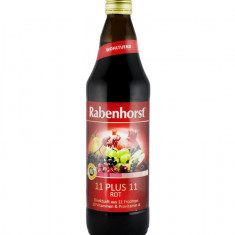 11 plus 11 Rosu Suc de fructe, 750ml Rabenhorst