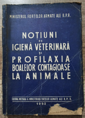 Notiuni de igiena veterinara si profilaxia boalelor contagioase la animale foto