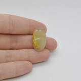 Cabochon cuart rutilat 23x14x6mm c20