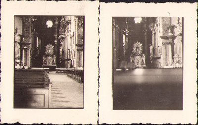 HST M239 Lot 2 poze interior biserica Maria Radna anii 1930 foto