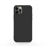 Cumpara ieftin Husa Cover Silicon Slim Mat pentru iPhone 13 Negru, Contakt