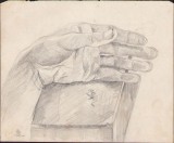 A1654 Schiță de Dimitrie &bdquo;Puiu&rdquo; Eitel, 1938, semnată