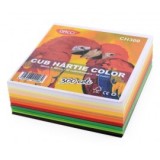 Cub hartie color 9x9 cm
