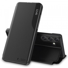 Husa pentru Samsung Galaxy A16 5G A166 / A16 4G A165, Tech-Protect, Smart View, Neagra