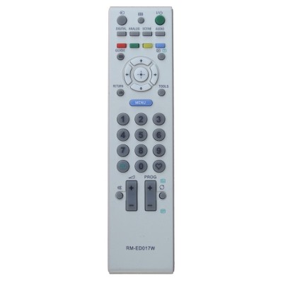 Telecomanda pentru LCD SONY RM-ED017W, alba cu functiile telecomenzii originale foto