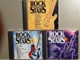 Rock Super Stars - Selectiuni - 3CD Set (1995/BMG/Germany) - CD ORIGINAL/ca Nou, virgin records