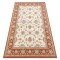 Covor de lana SOHO 477.15.LA103 OSTA Ornament, cadru, natural bej / teracotă, 135x200 cm