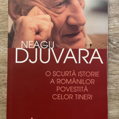 O SCURTA ISTORIE A ROMANILOR POVESTITA CELOR TINERI de NEAGU DJUVARA , 2008