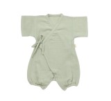 Salopeta BabyCosy Bumbac Organic Muselina Verde 12-18 Luni Unisex GOTS