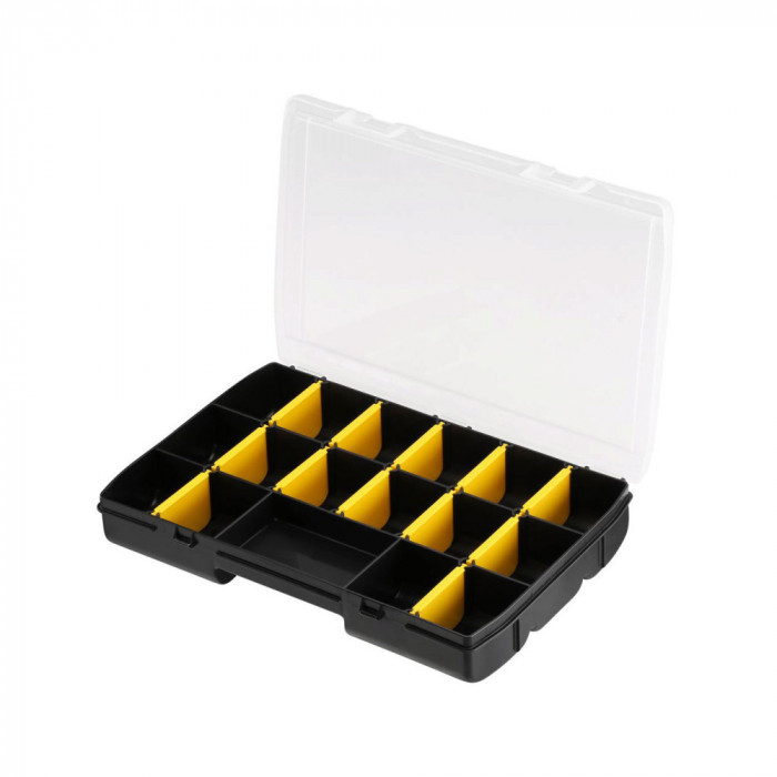 Stanley STST81681-1, organizator 14&quot; cu 22 compartimente, 35,7 X 22,9 X 4,8 cm