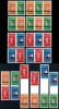 Germania RFG 1972, Mi #734-737, sport, Olimpiada Munchen, set COMPLET perechi si straifuri, MNH, cota 136 &euro;! RARE!!! 3 scanuri, Nestampilat