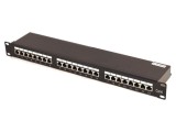 Patch Panel GEMBIRD 24 Porturi Cat 6 RJ45 Negru NPP-C624-002