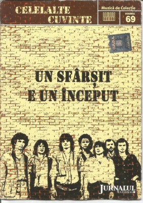 (B) CD - Celelalte Cuvinte - UN SF&amp;Acirc;RȘIT E UN &amp;Icirc;NCEPUT - MUZICA DE COLECȚIE VOL.69 foto