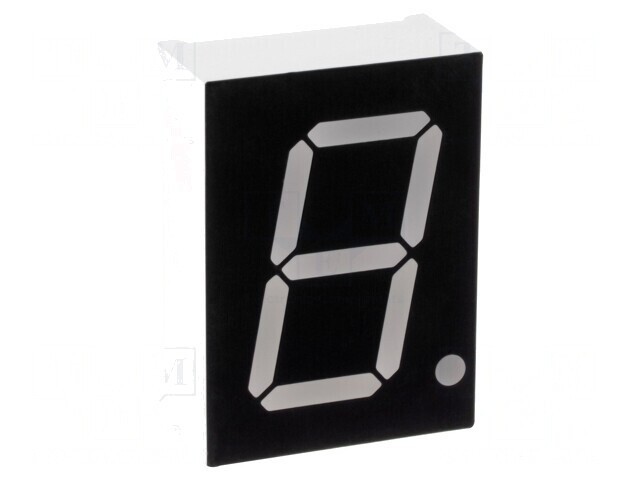 Afișaj LED cu 7 segmente roșu 20,4mm