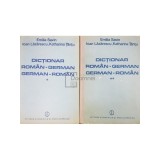 Emilia Savin - Dictionar roman-german, german-roman, 2 vol. (Editia: 1986)