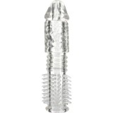 Manson SEVENCREATIONS - SUPER STRETCH, pentru extensia penisului, din silicon, 14 cm