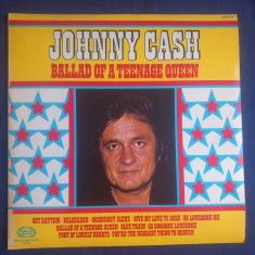 LP : Johnny Cash - Ballad Of A Teenage Queen _ Hallmark, UK, 1974 _ NM / NM