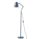 Superliving Stehlampe Metall &quot;Dynamo&quot; matt rauchblau