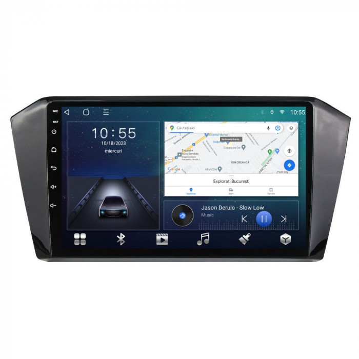 Navigatie dedicata cu Android VW Passat B8 dupa 2015, 2GB RAM, Radio GPS Dual