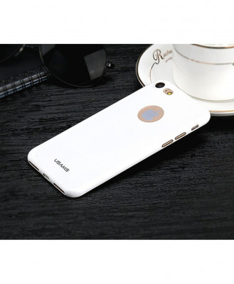 Husa Usams Gentle Series Apple iPhone 7, iPhone 8 Alba foto