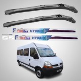 Cumpara ieftin Ștergătoare Renault Master Bus L3H2 (2006&ndash;2010) Hibrid | Set față &ndash; TeamCar&reg;