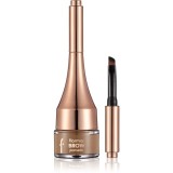 Flormar Brow Pomade pomadă pentru spr&acirc;ncene cu pensula culoare 01 Beige 2,2 g