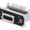 Conector USB C 90&deg; IP67 Aurit 5A