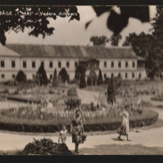 CPIB 21067 CARTE POSTALA - ORADEA. BAILE "1 MAI" - BAZINUL, VEDERE DIN PARC, RPR