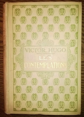 Victor Hugo - Les Contemplations [1932] foto