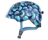 Cumpara ieftin Casca de bicicleta pentru copii ABUS Smiley 3.0 LED, unisex, albastru, M 50-55 cm - RESIGILAT