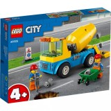 LEGO City Autobetoniera 60325, set de constructie pentru copii 4+ ani