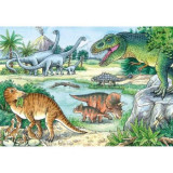 Puzzle Dinozauri, 2X24 Piese, Ravensburger