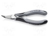 KNIPEX Pince curbă ESD pentru electronice 145mm