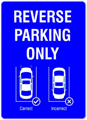 Indicator reverse parking only foto
