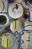 EWorldPartner Kutahya Porțelan - Set de vesela 25 piese Zeugme Art Deco
