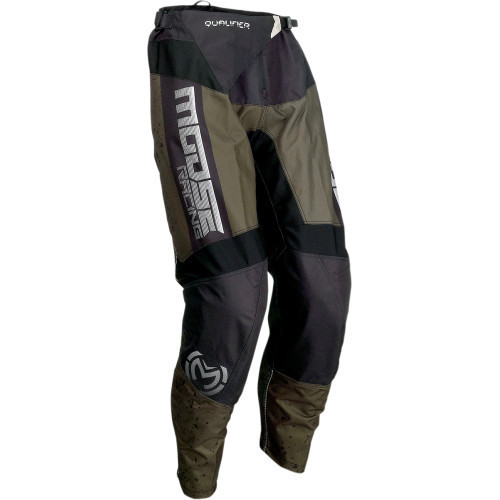 Pantaloni atv/cross MooseRacing Qualifier, culoare negru/olive, marime 36 Cod Produs: MX_NEW 29019599PE