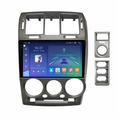 Navigatie dedicata cu Android Hyundai Getz 2001 - 2011, 8GB RAM, Radio GPS Dual foto