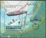 MONGOLIA 1981, Dirijabile, Graf Zeppelin, serie neuzata, MNH