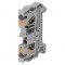 Conector șine 0,2-6mm2 gri push-in
